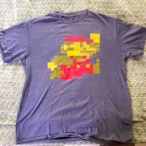 Pixel Mario T-shirt (size Men’s M)